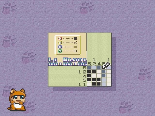 Ochan no Oekaki Logic screenshot 2 for Super Famicom